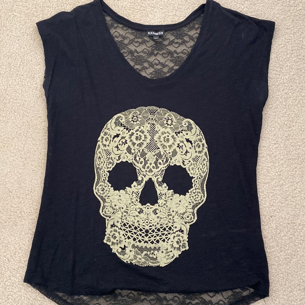 Express, Medium, Black Shirt